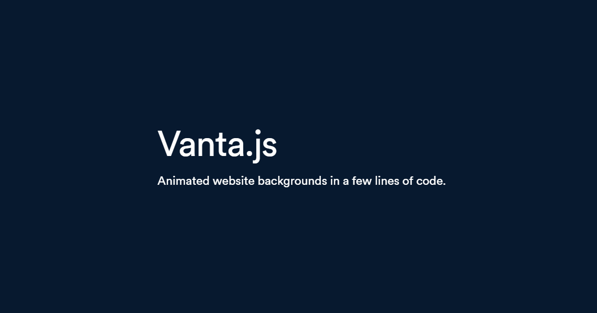 Vanta.jsで面白い視覚効果 | De La Luna Office Days | WORDPRESSとEC 